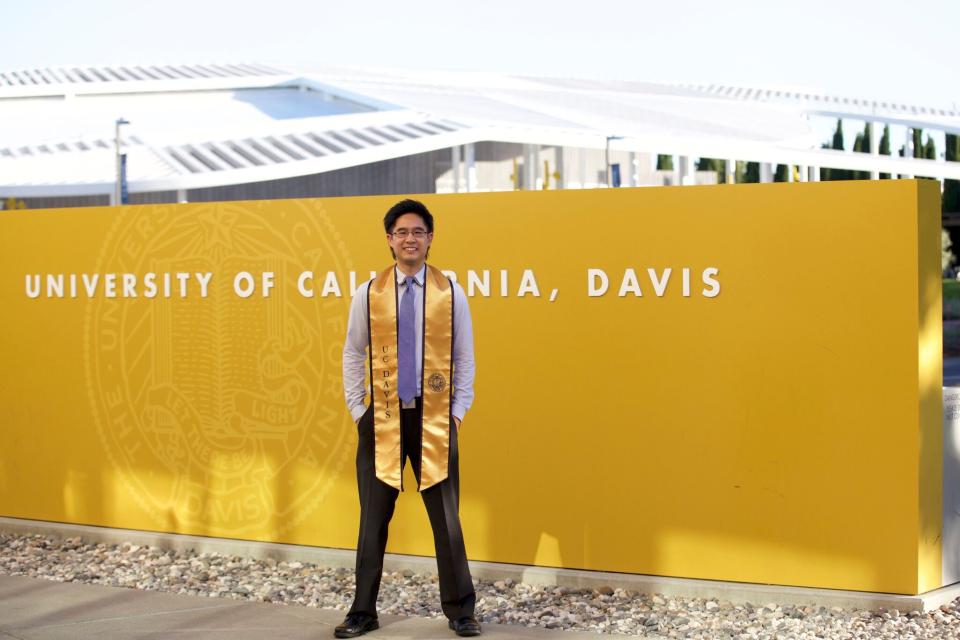 Brian Gouw MPAc 17 graduation from UC Davis