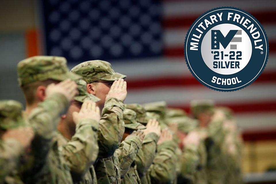 Military Friendly School Silver Recognition 2021-22