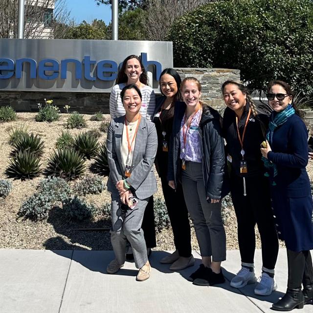 UC Davis MBA student tour Genentech 