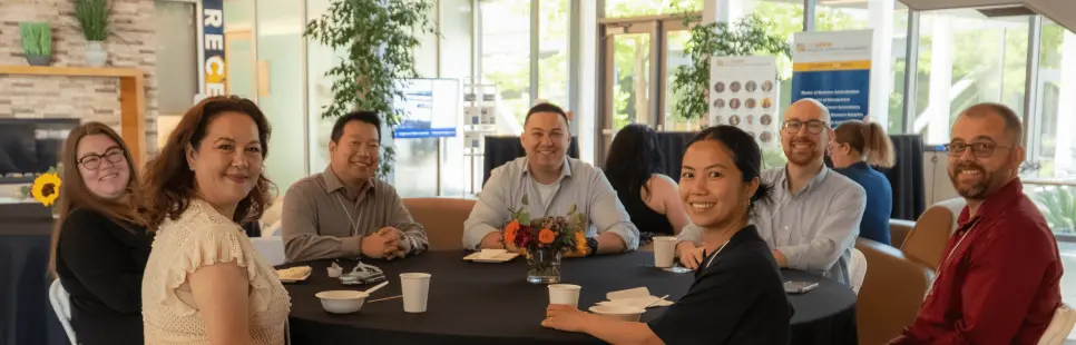 2025 leadership academy participants sitting at table
