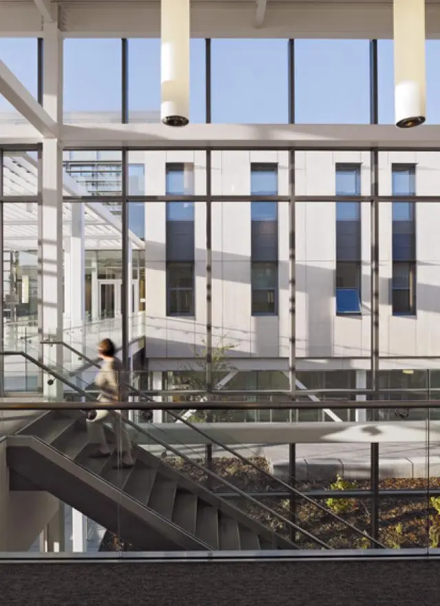 Gallagher Hall staircase