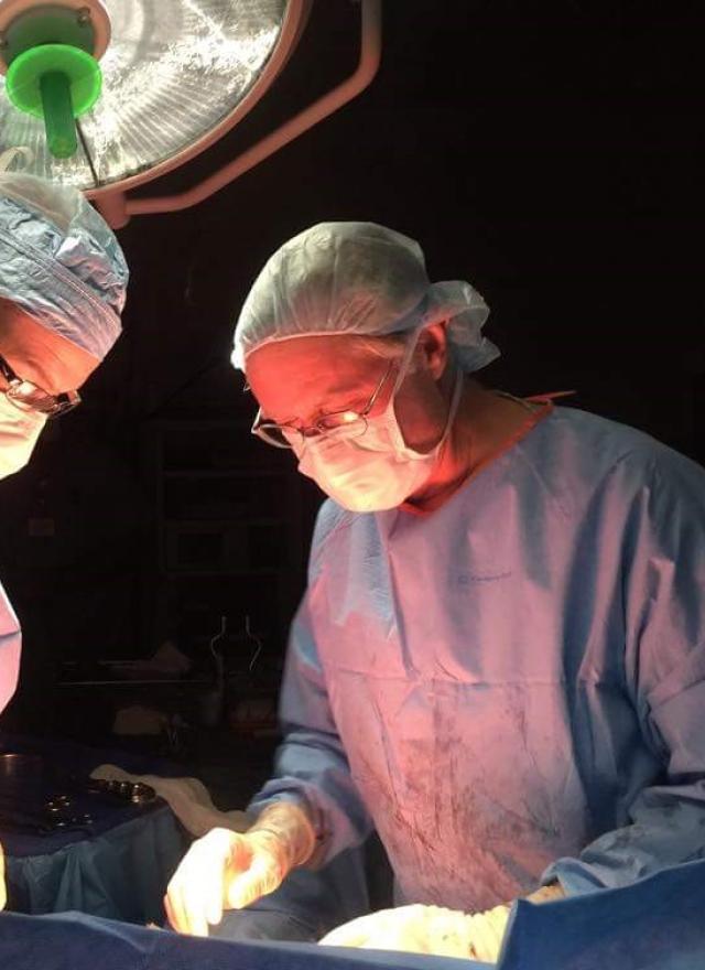 Brent Jackson MBA 20 in the operating room