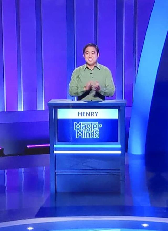 Henry Lee MBA 14 on the gameshow Master Minds