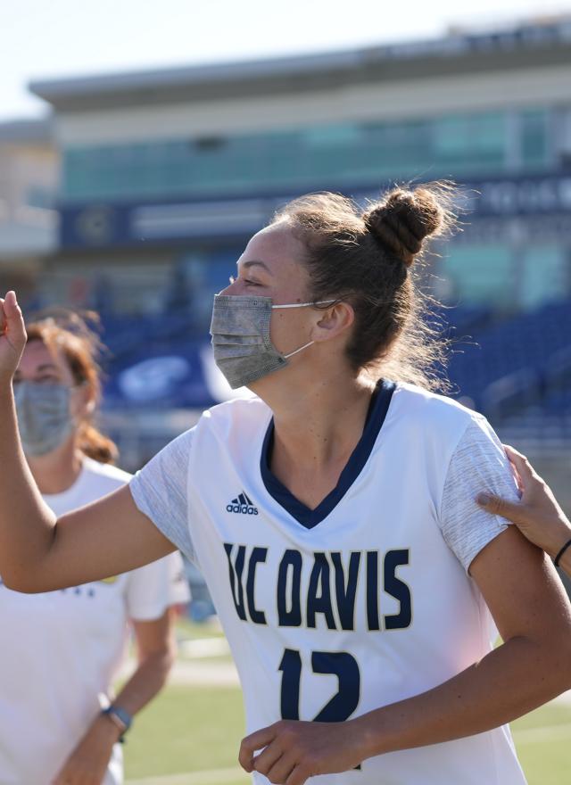 MBA student Kate Graham UC Davis womens lacrosse