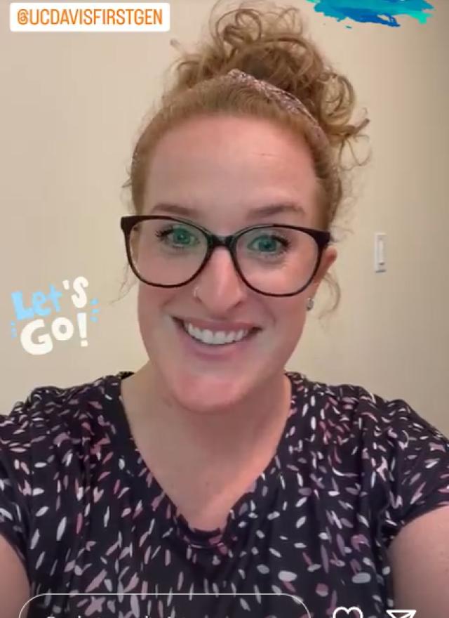 Erica Wondra Ask Me Anything screenshot from Instagram