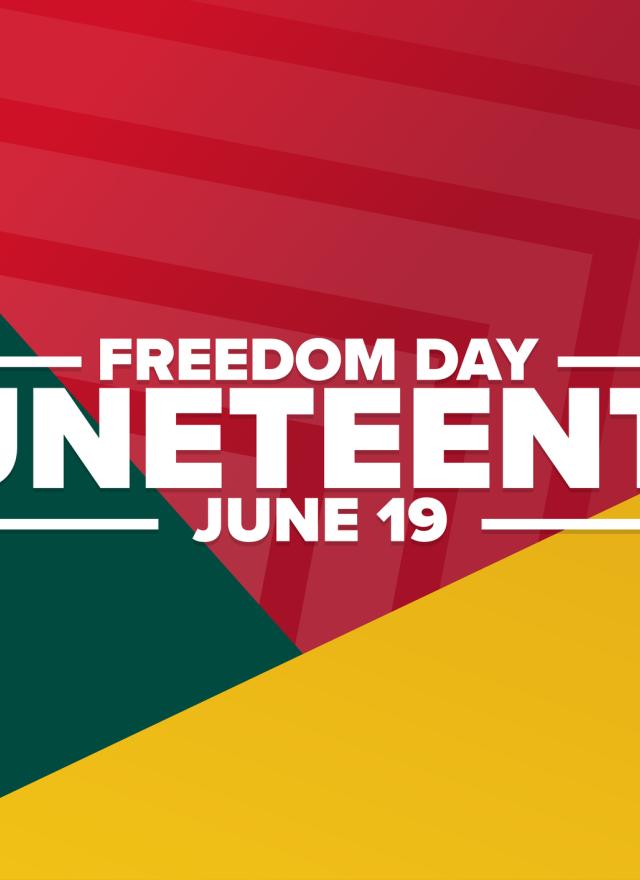 Juneteenth - Freedom Day graphic