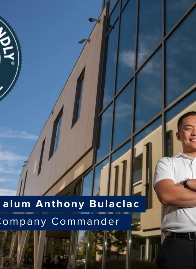 Military Friendly Top-10 Gold Award for UC Davis GSM featuring Anthony Bulaclac