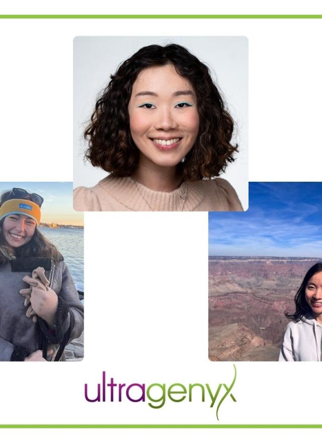 collage of intern photos