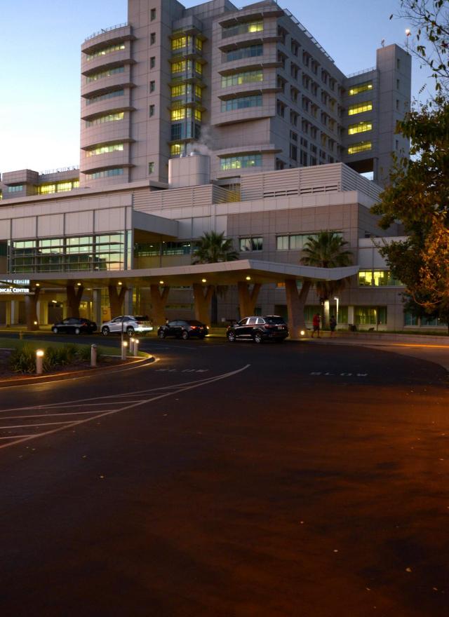 exterior shot of UC Davis Medical Center
