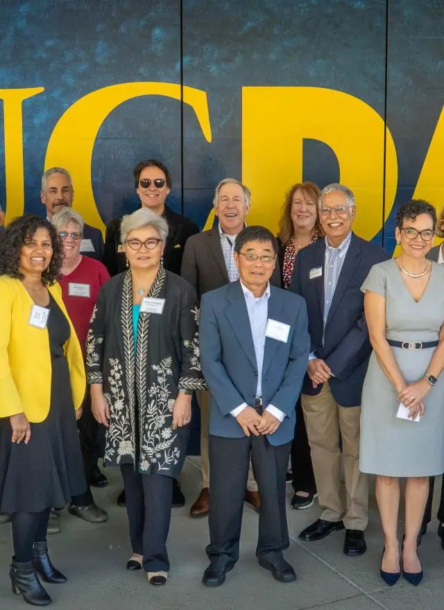 Deans of California Business Schools at UC Davis sign