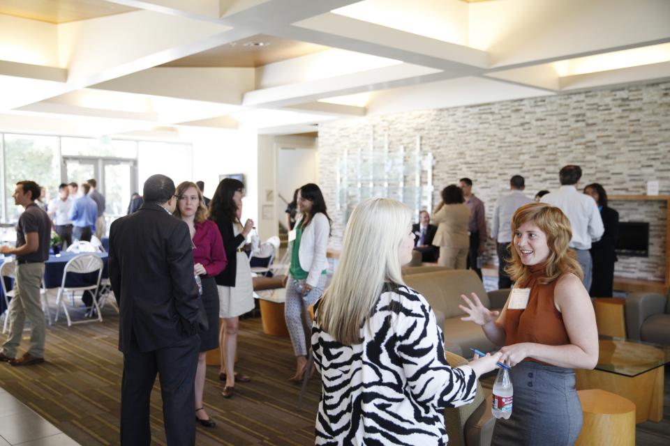 Career Fair in Gallagher Hall