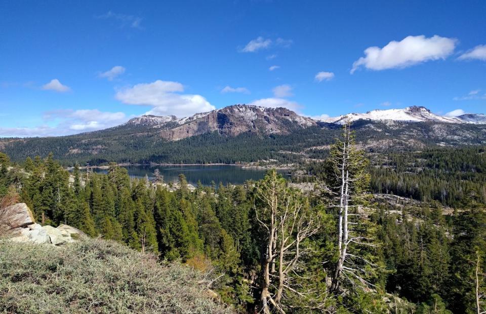 Mountain biking Castle Peak