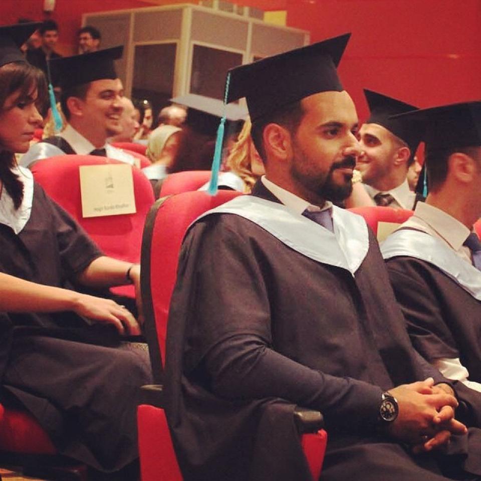 Ali Khaleel Ali MBA 22 graduation photo