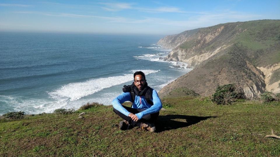 Tarun Chinniah MBA 21 enjoys a weekend getaway on the coast