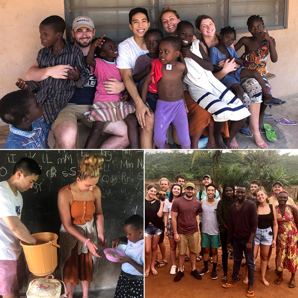 Kevin Leung's volunteer work in Ghana
