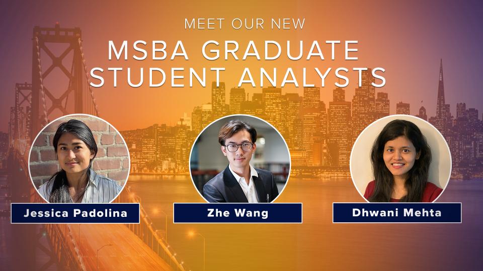 MSBA Graduate Student Analysts