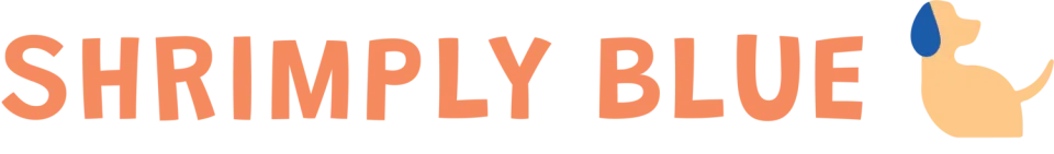 Shrimply Blue logo