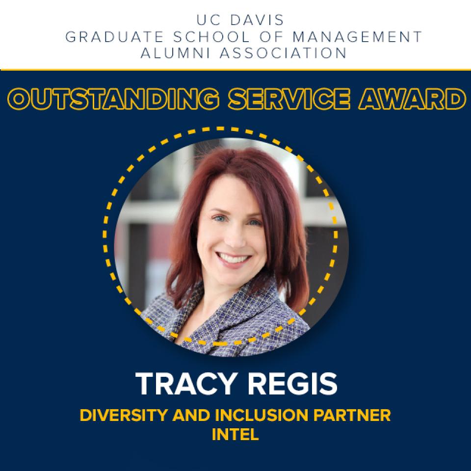 GSMAA Outstanding Service Awardee Tracy Regis