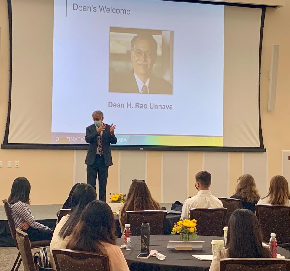 Dean Unnava speaks to the FT MBA class of 2023