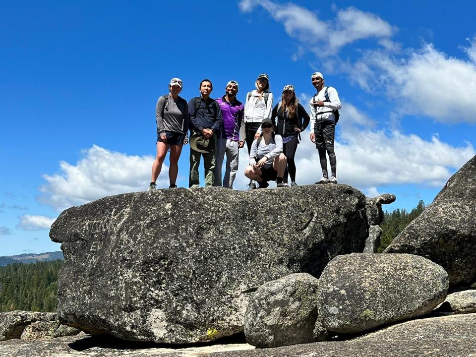 Leticia Garay MBA 24 and her GSM hiking club