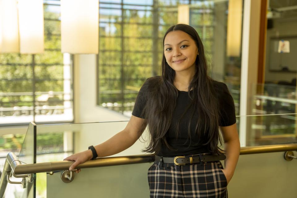 Rachel Bandelaria, program manager for the UC Davis Master of Science in Business Analytics program