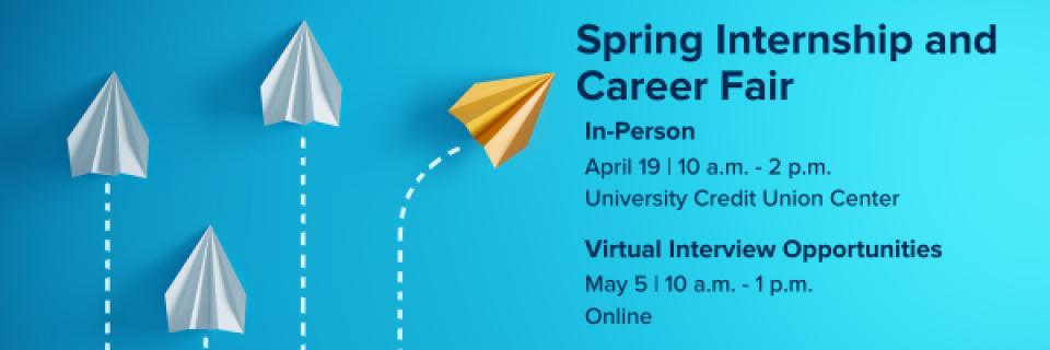 Spring Internship and Career Fair