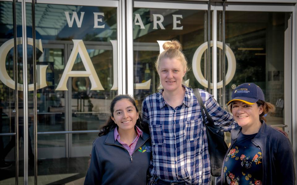 MBA students at E & J Gallo Winery