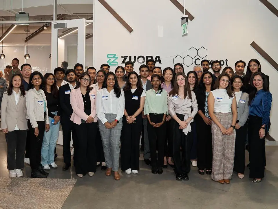 UC Davis students at Zuora and Corcept offices