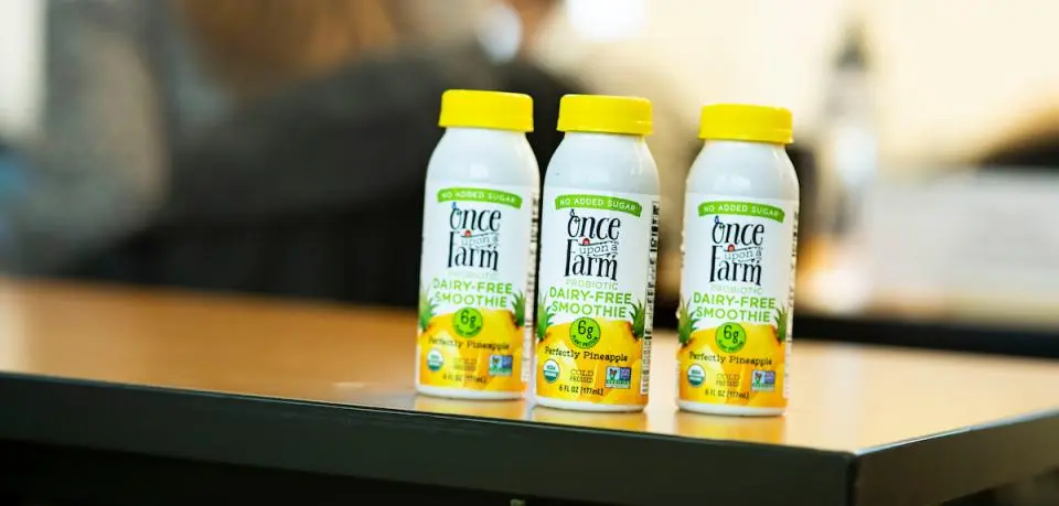 Once Upon A Farm smoothie products