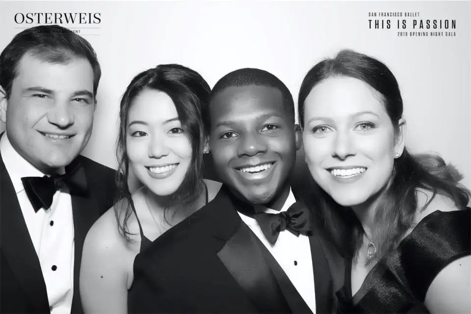Daniella Smith and coworkers at the San Francisco Ballet Benefit Gala