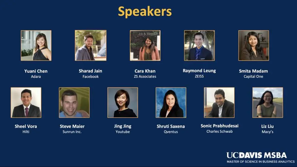 UC Davis MSBA speakers