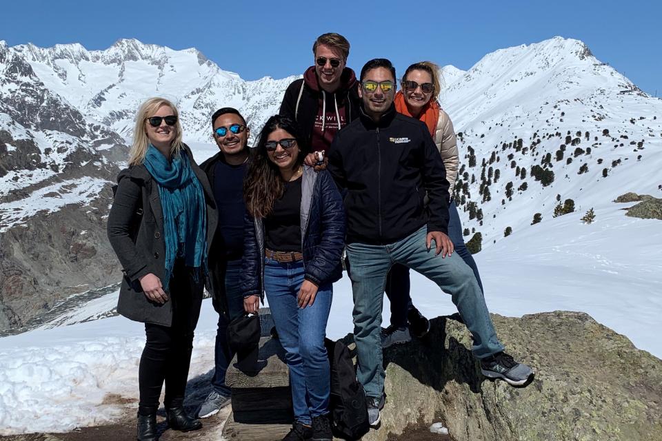 UC Davis MBA Students in Switzerland