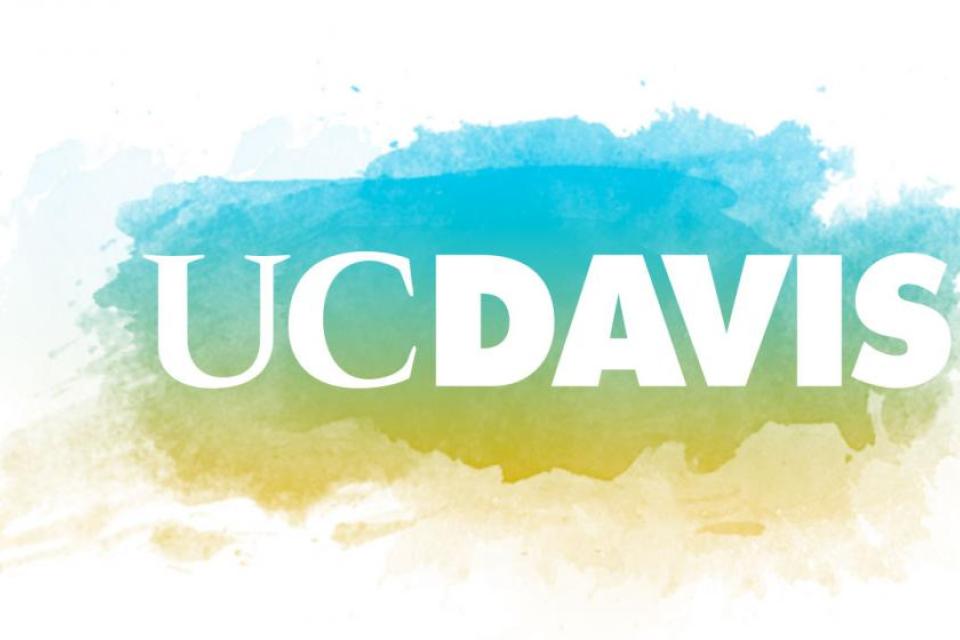 UC Davis watercolor logo
