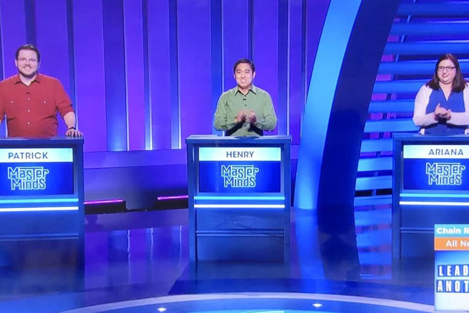 Henry Lee MBA 14 on the gameshow Master Minds
