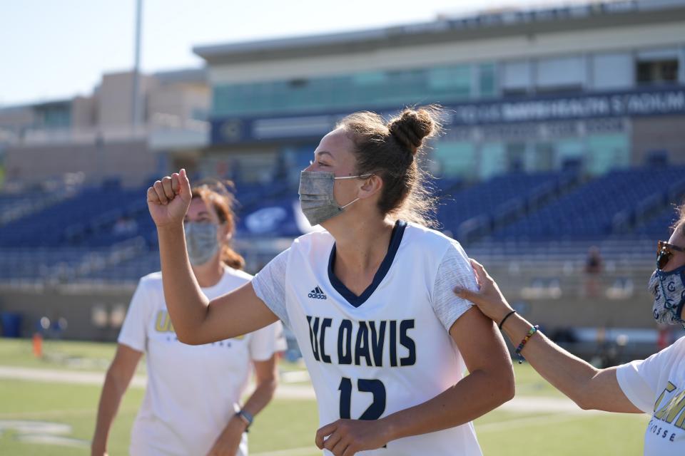 MBA student Kate Graham UC Davis womens lacrosse