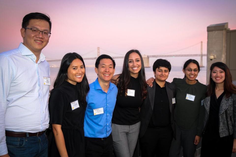 UC Davis MBA students and prospects at MBA Fair