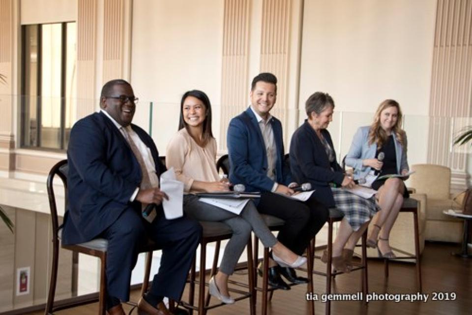 Group of panelist speakers