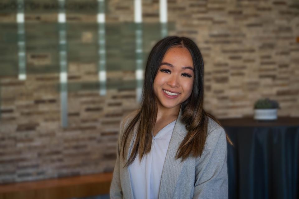 portrait of Diana Tran at Gallagher Hall