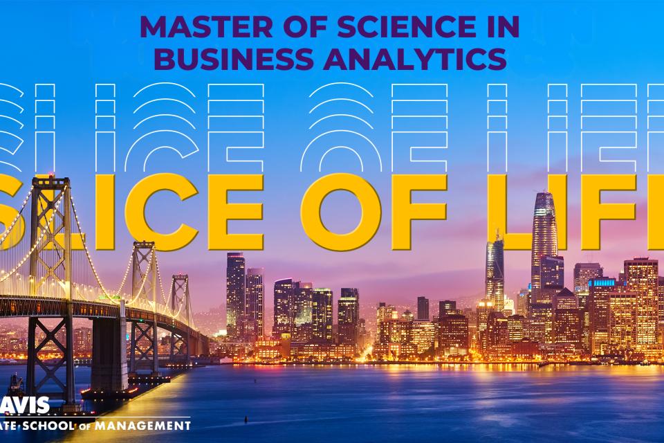 Master of Science in Business Analytics: Slice of Life