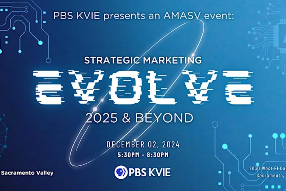 Evolve strategic marketing event flyer