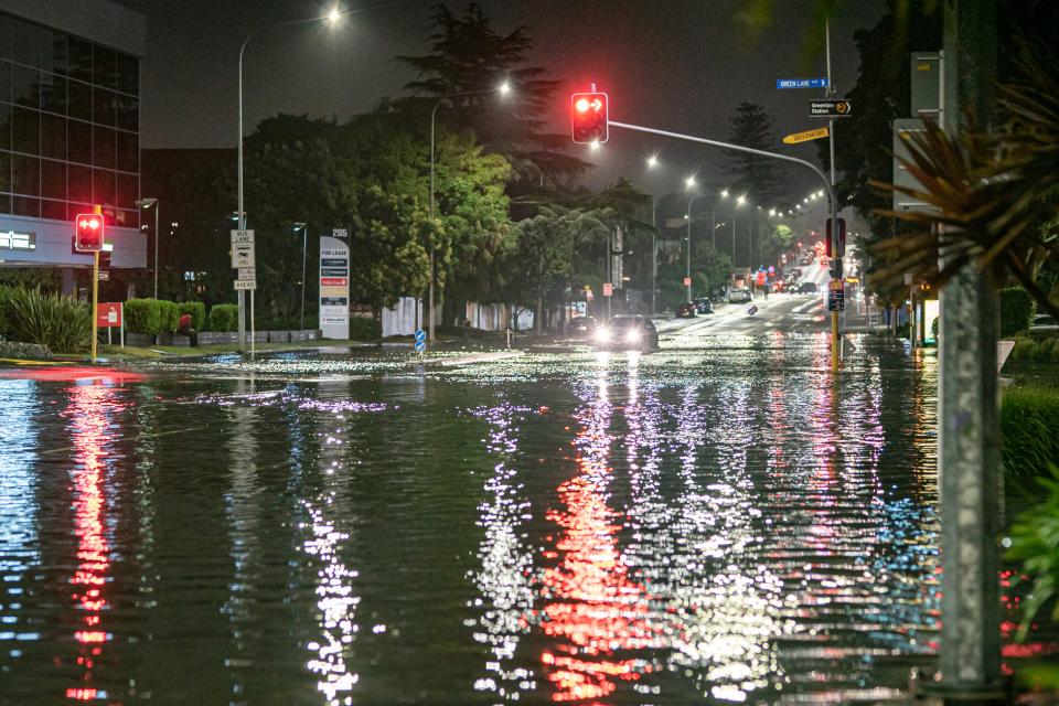 Flooding in Auckland New Zealand