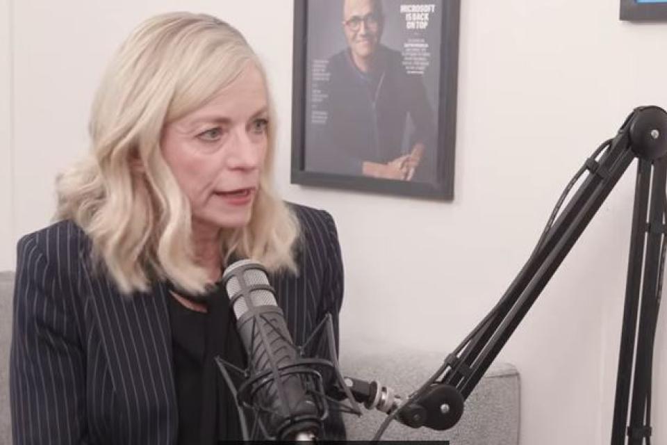 MBA alumna Cathinka Wahlstrom on Fortune Next to Lead show